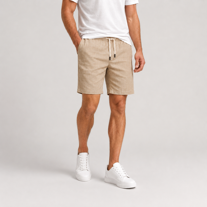 Nicolás | Pantalón Corto Casual con Cintura Elástica