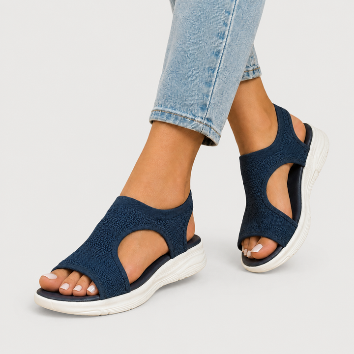 Laura | Sandalias Cómodas con Cuña Ligera