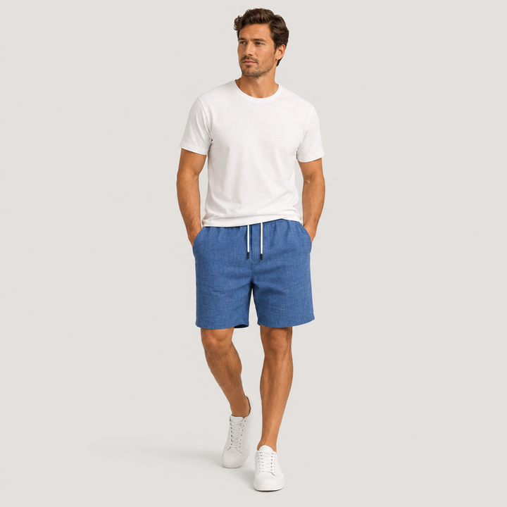 Nicolás | Pantalón Corto Casual con Cintura Elástica