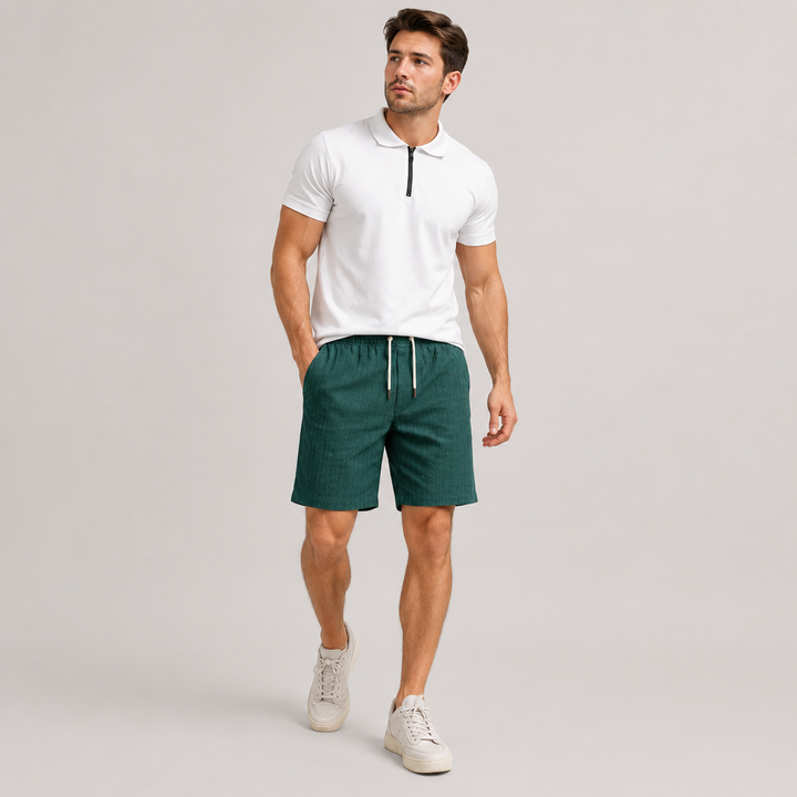 Nicolás | Pantalón Corto Casual con Cintura Elástica