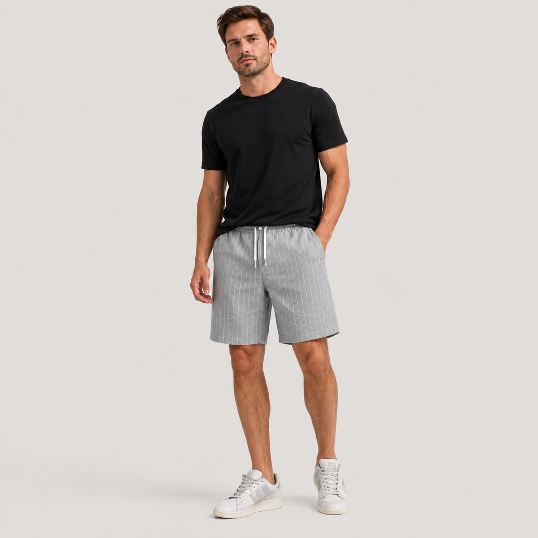 Nicolás | Pantalón Corto Casual con Cintura Elástica